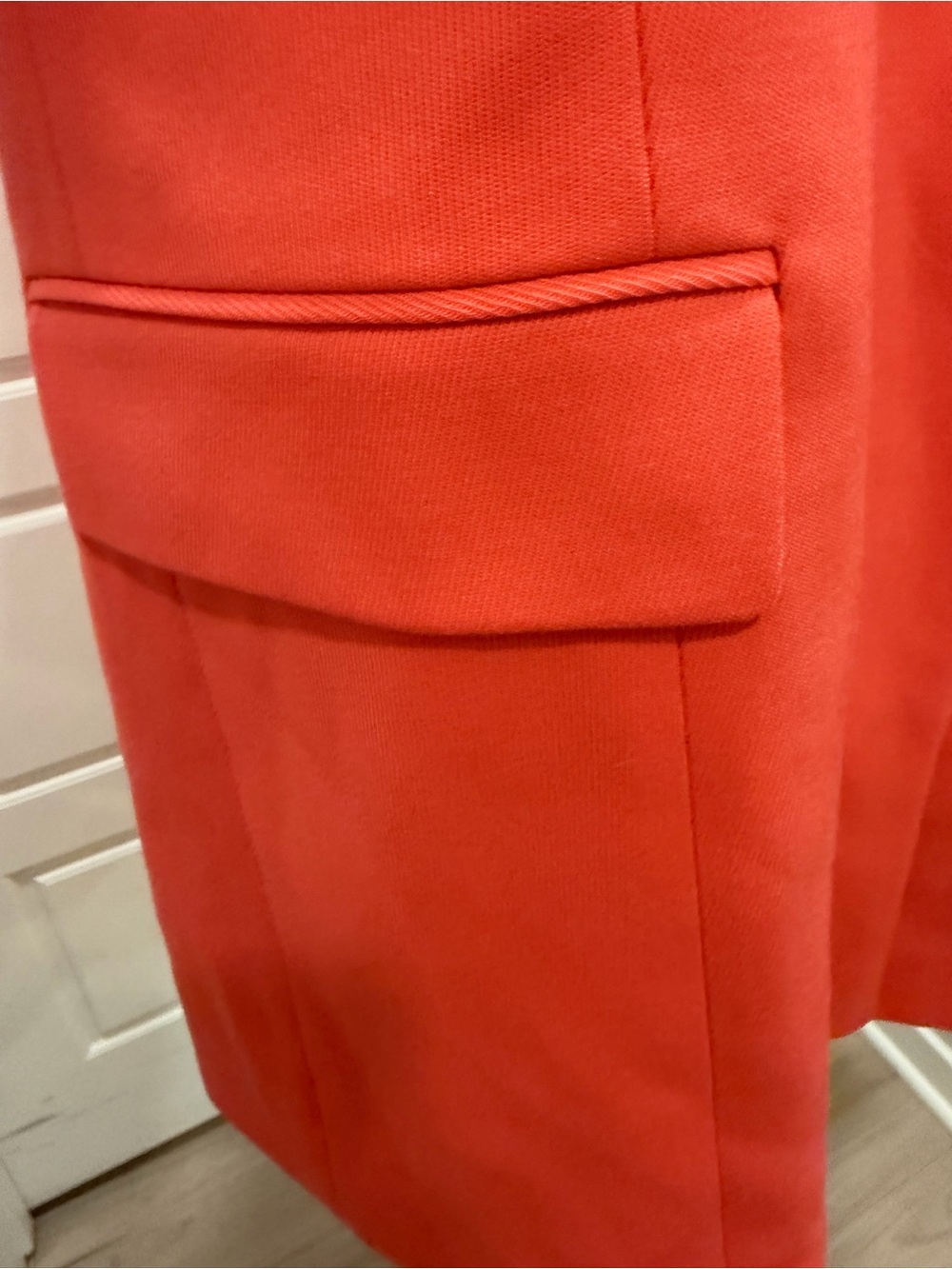 🔥Boss Jalasara Womens Coral Cape-Sleeve Blazer Jacket - Picture 10 of 11